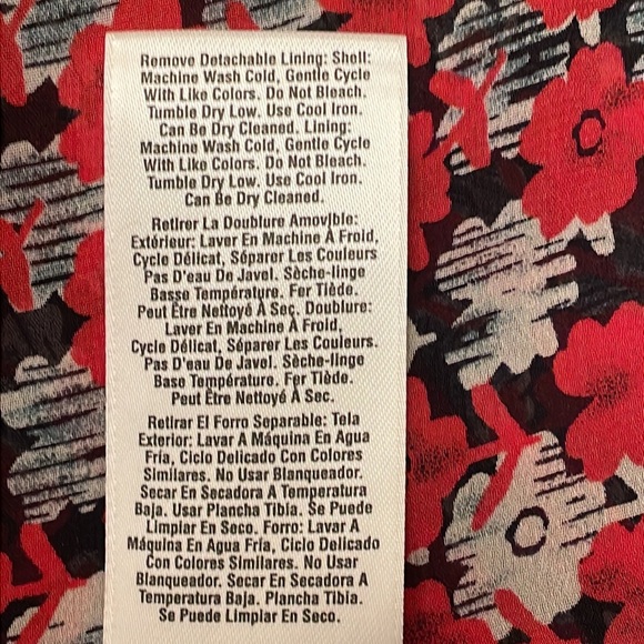 DKNYC Woman’s Sheet Flowered Tunic Size Small - Picture 10 of 10